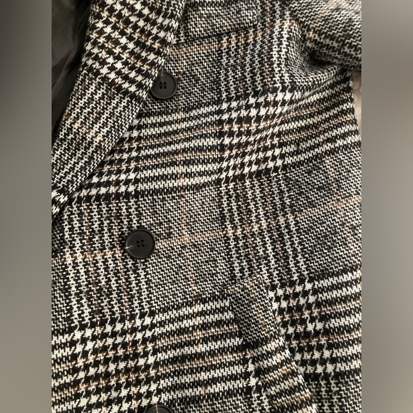 Long plaid coat - Picture 5 of 6